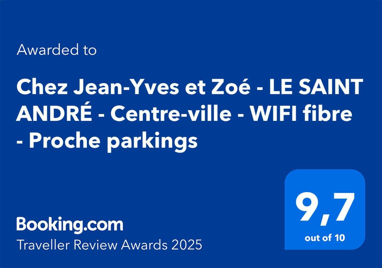 Ferienwohnung Chez Jean-Yves Et Zoe - Le Saint Andre - Au Calme, Tres Propre, Proche Parkings, Clim Niort Exterior foto